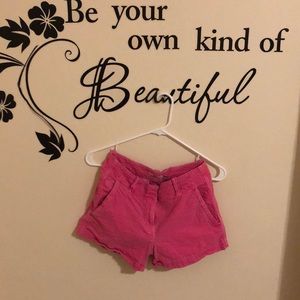 Pink vineyard vine shorts